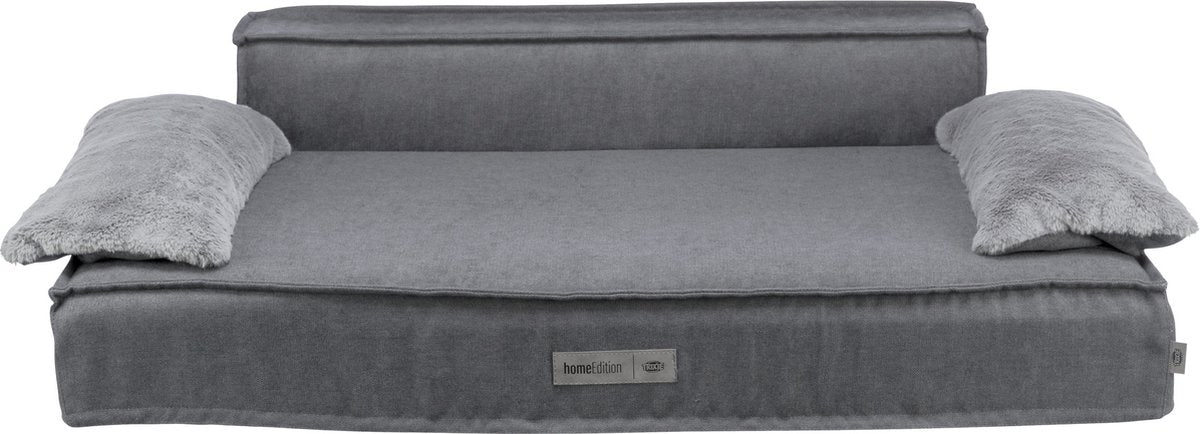 Trixie lit pour chien canapé liano rectangle gris - 100x60 cm