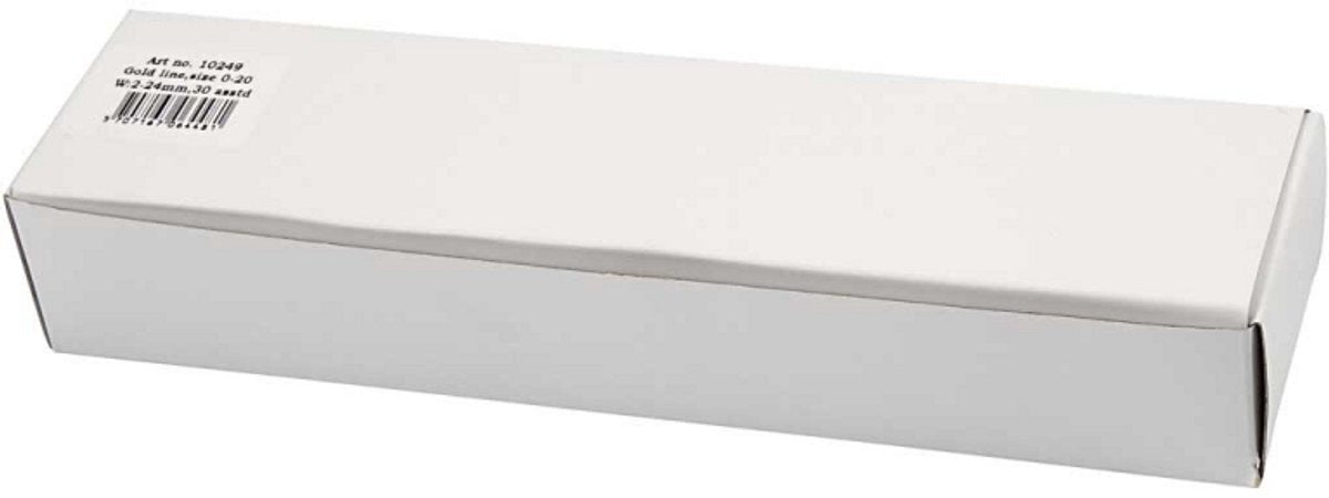 Société créative https : www.ccobby.nl gold-line-penselen-afm-0-2-4-8-12-16-20-l-17-21-cm-b-2-22-mm-flat-30-piece-1-box