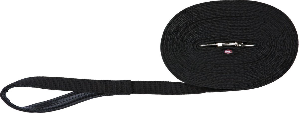 Trixie laisse pour chien ligne de remorquage sangle noire