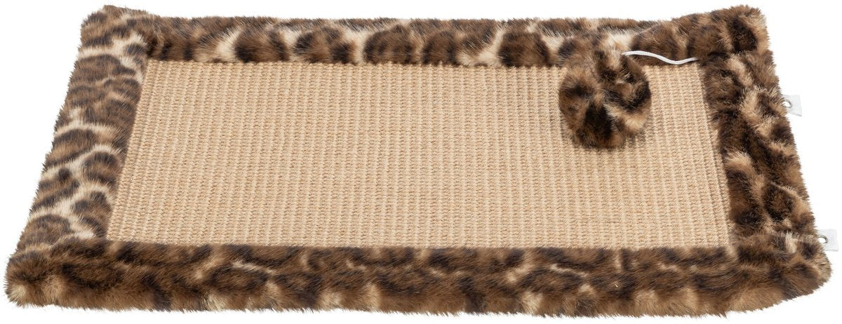 Trixie tapis à gratter leo imprimé léopard marron