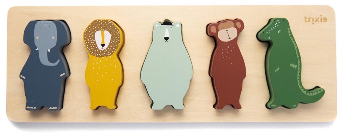 Trixie Wooden Form Puzzle Animaux