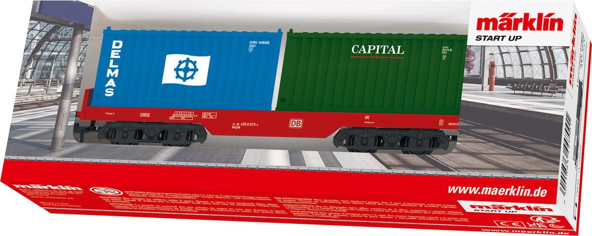 Start up Märklin - camion porte-conteneurs