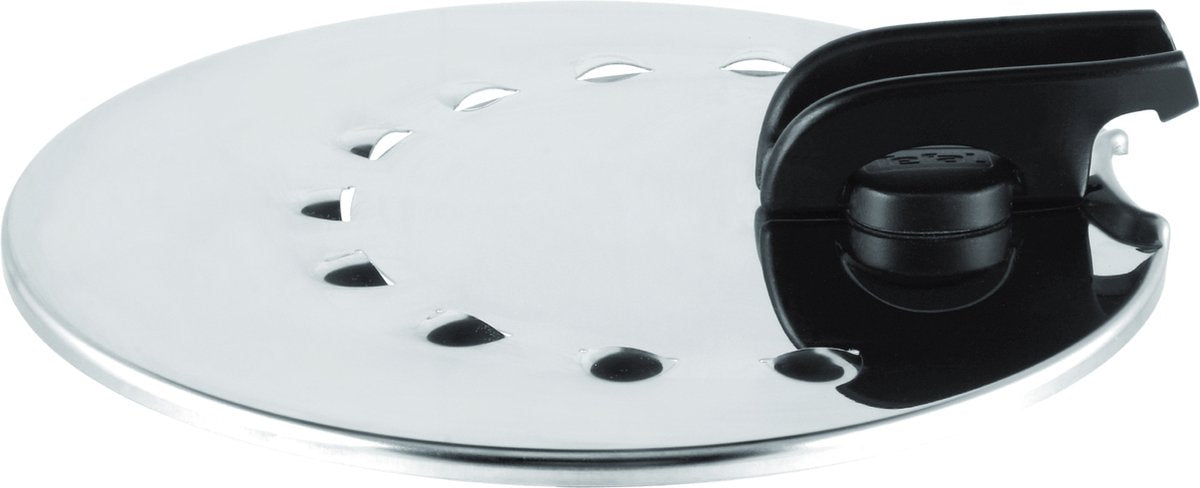 Couvercle anti-éclaboussures Tefal ingenio - ø 20-28 cm - résistant à la chaleur - adapté à l'égouttage - compact