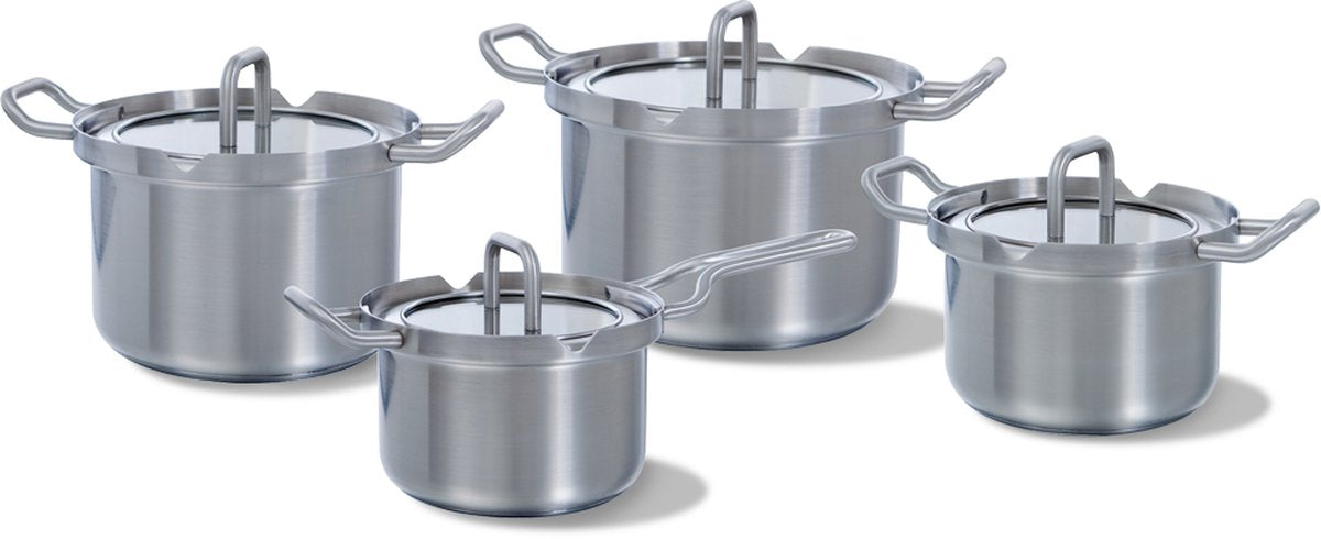 Bk q-linair master glas pannenset 4-delig