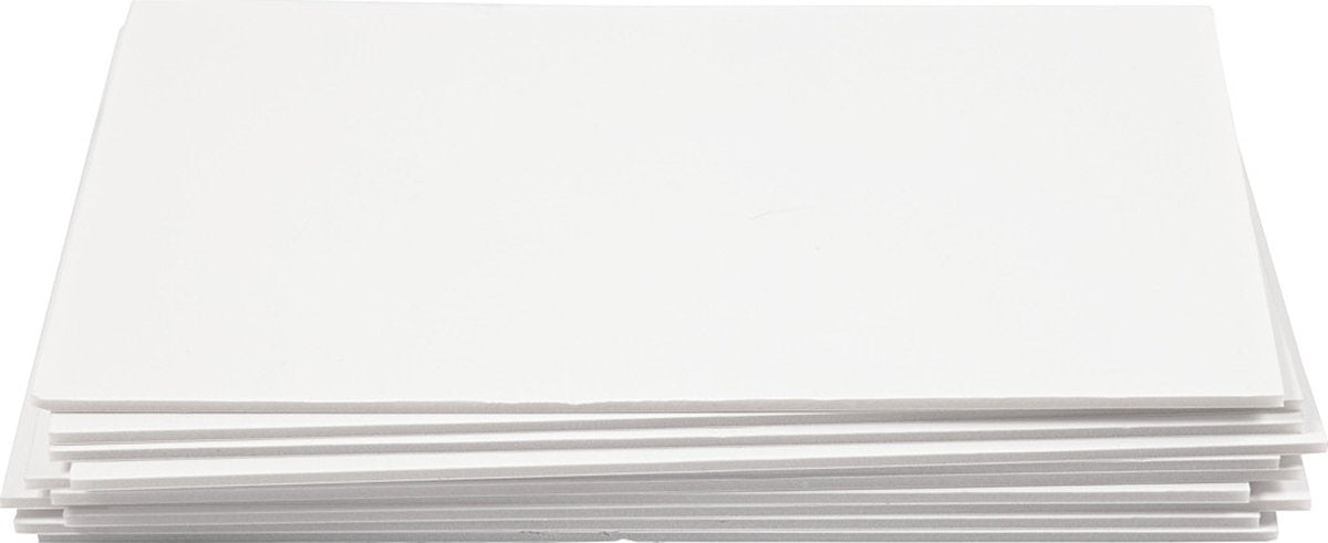 Société créative https : www.ccobby.nl foam-board-a4-sheet-210x297-mm-thickness-3-mm-white-10-sheet-1-box