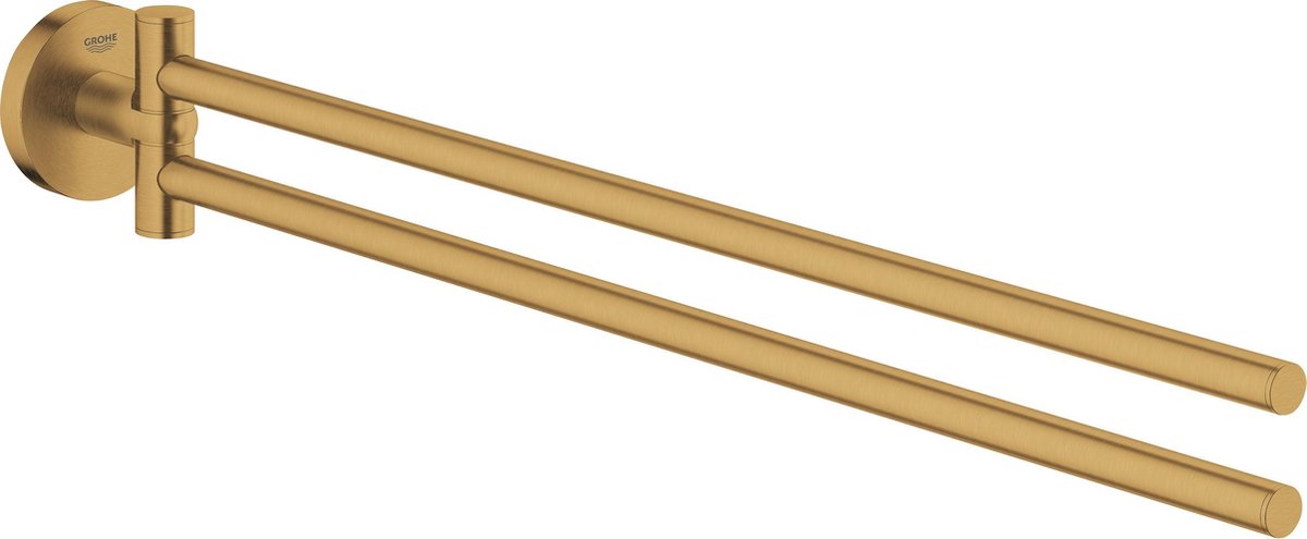 Grohe essentials porte-serviettes 2 couvercles cool Sunrise (brossé)