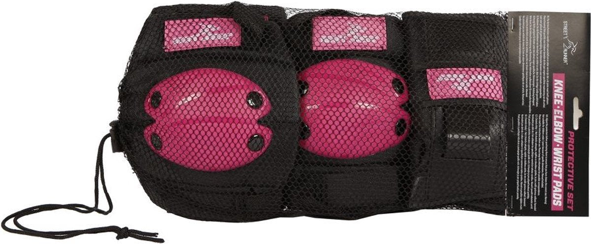 Set Rider Protective Set M - Pink, 6dlg.