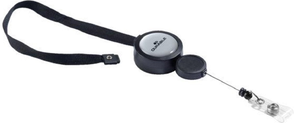 Durable 815258 - bobine de badge - noir