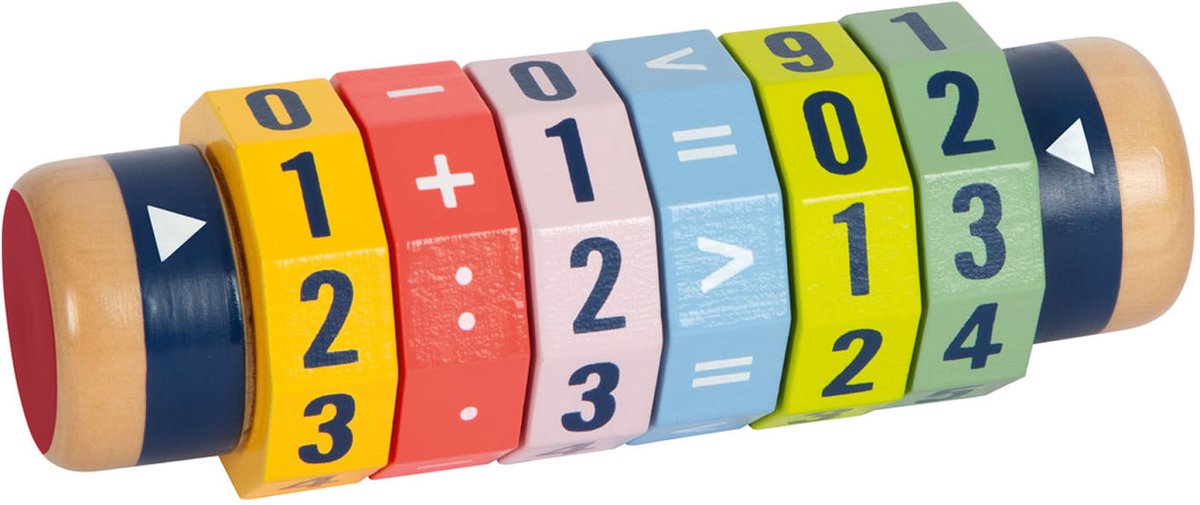 Petit pied - aide au calcul rotatif bois 1x1