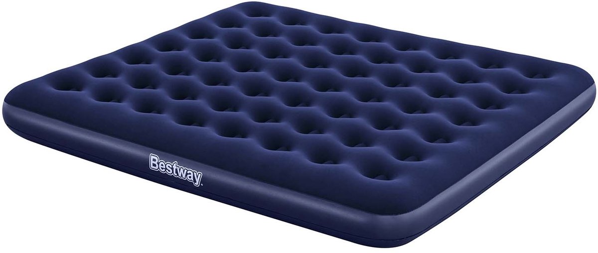 Matelas pneumatique Bestway 67004 - king size 2 personnes - 203 x 183 x 22 cm - velours
