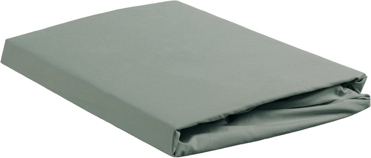 Ambiante katoen - topper hoeslaken - 140x200 - groen