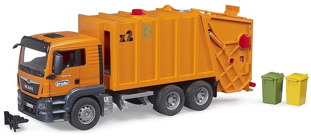 Bruder Auto Truck Garbage Car Scania