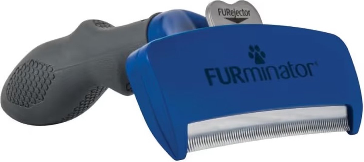 Série Furminator - outil d'épilation sous les poils - poils larges - noir - bleu