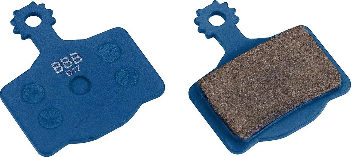 Bbb cycling remblokjes fiets - discstop magura remblokken - schijfremblokken - compatibel met magura schijfremmen - blauw - bbs-36t