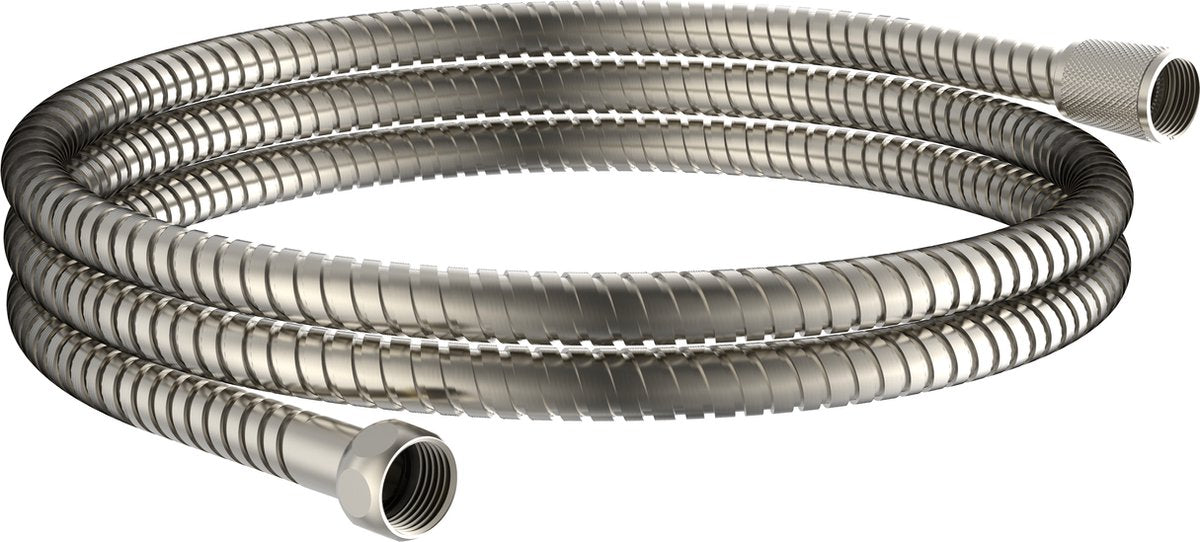 Flexible de douche Schütte uno 200 - métal - 200 cm - acier inoxydable poli