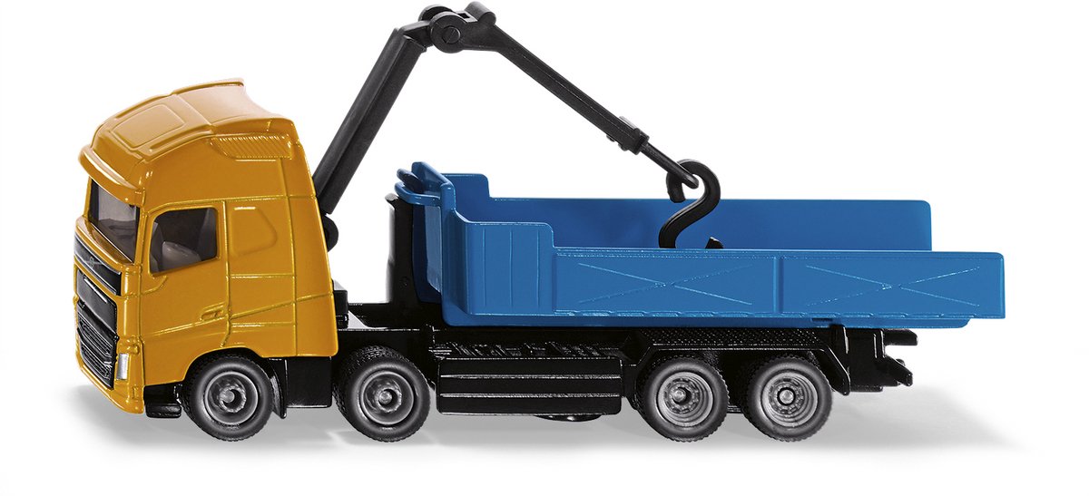 Siku 1683, camion grue Volvo, métal plastique