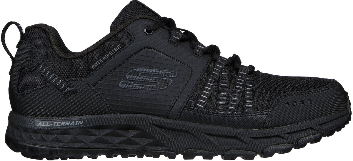 Chaussures de marche Skechers escape plan pour hommes - noir
