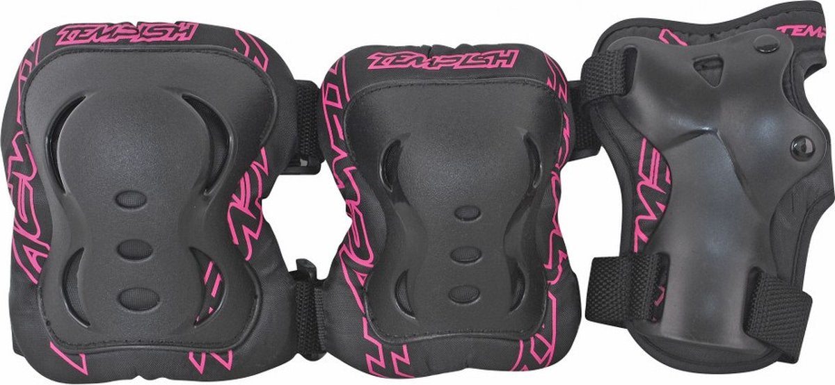 Tempish - fid - protection pour patins - pack de 3 - adultes - rose - m