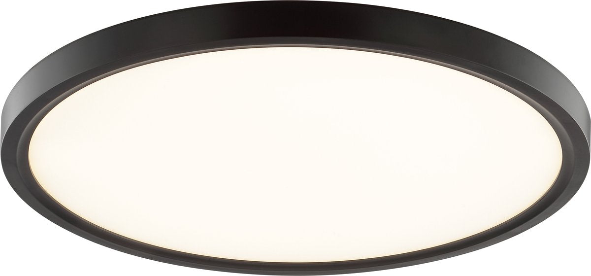 Brilliant galo - plafonnier - ø 40 - led 26w - 3000k - 3000lm - capteur - blanc noir