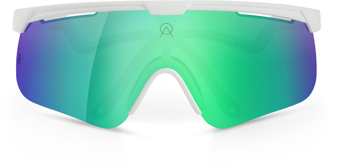 Lunettes de cyclisme Alba Optics - Delta White Vzum F-Lens Beetle