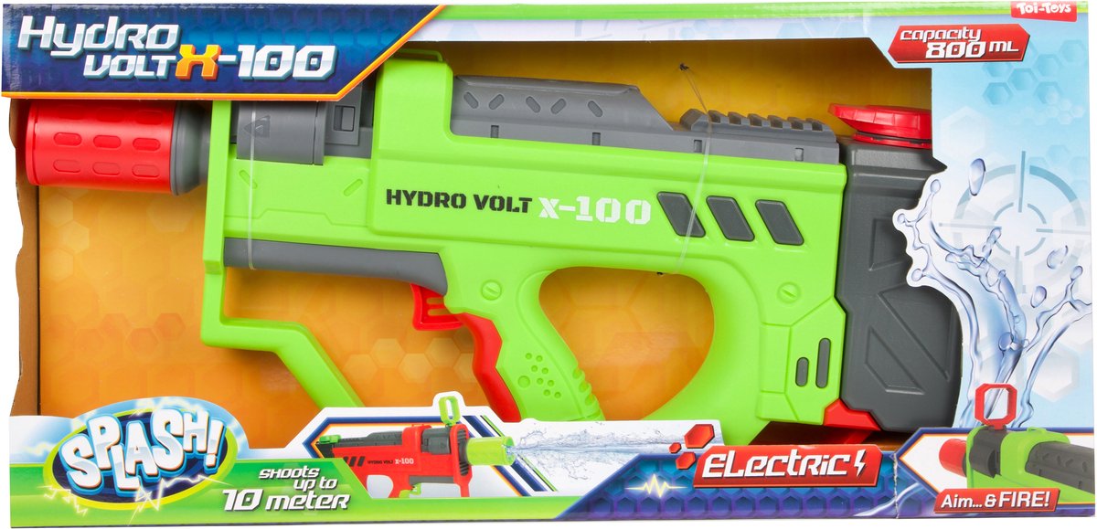 Pistolet à eau électrique Splash -blastaway- 2ass.
