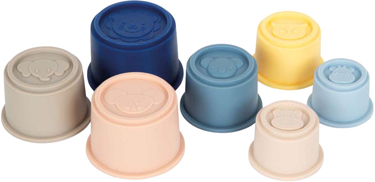 Small foot - gobelets empilables en silicone