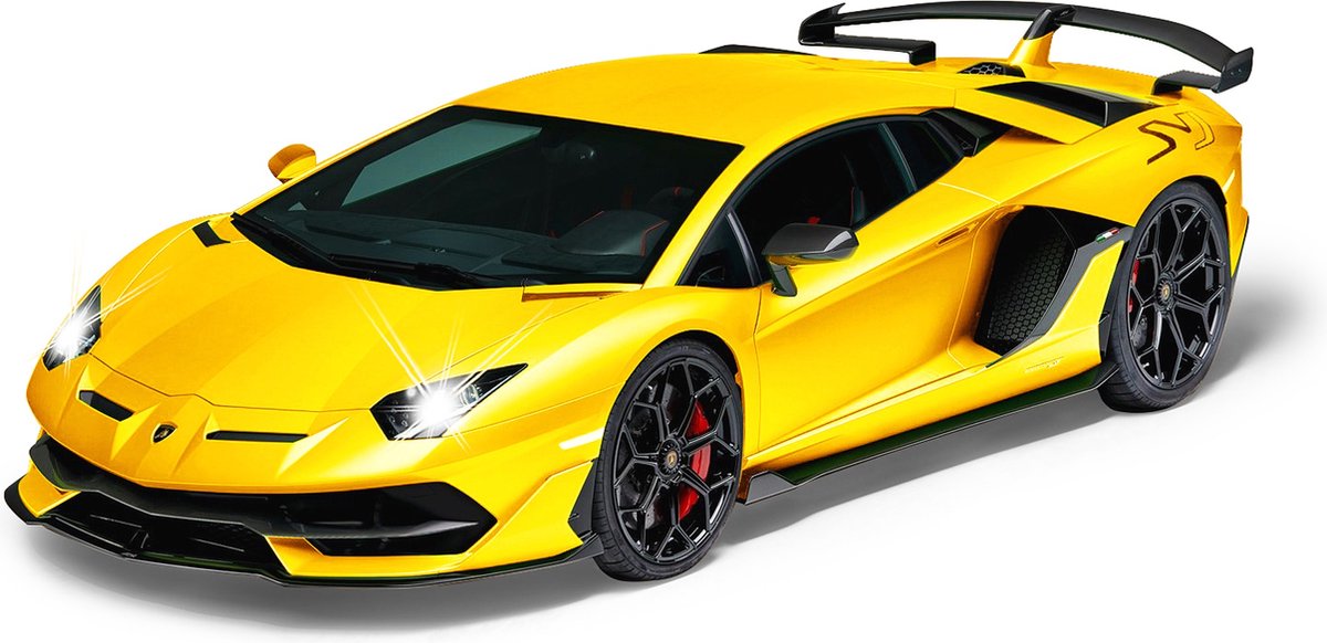 Jamara Rastar RC Lamborghini Aventador SVJ Jaune 1:14