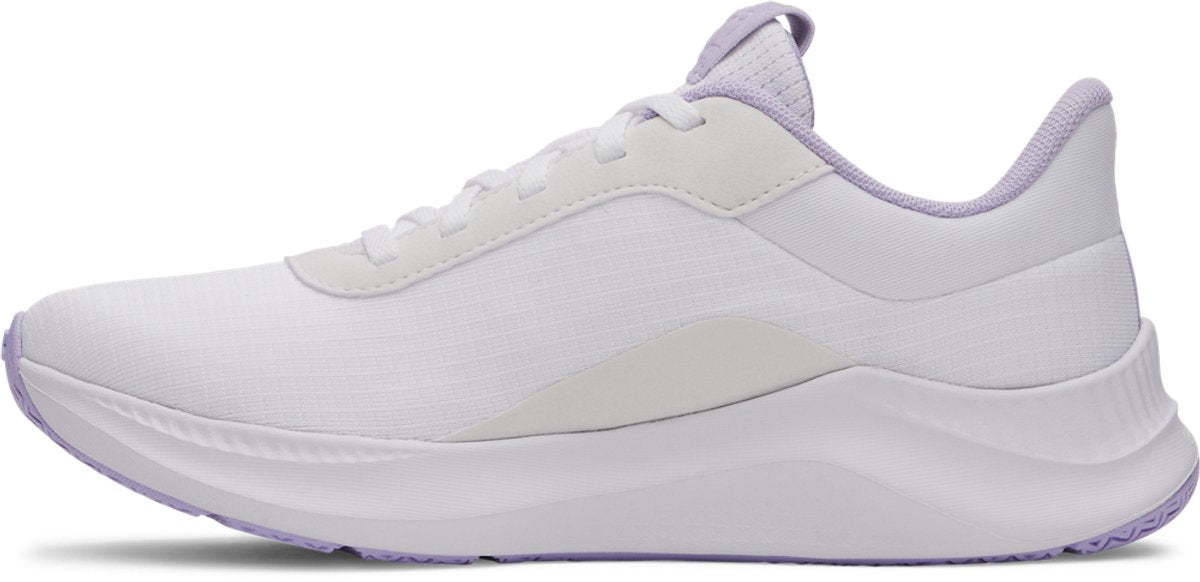 Under armour ua w aurora 3-wht chaussures de sport femme - blanc - violet crête