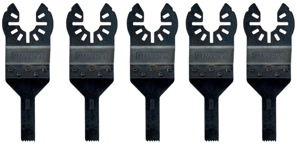 Dewalt dt20726 lame de scie multi-outils hcs précision pour bois 10x43mm ve = 5