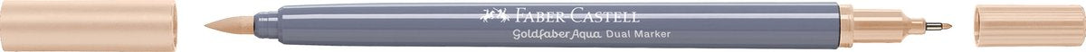 Faber-castell - marqueur aquarelle duo - goldfaber - sable 281 - pinceau 0,6mm - fc-164681