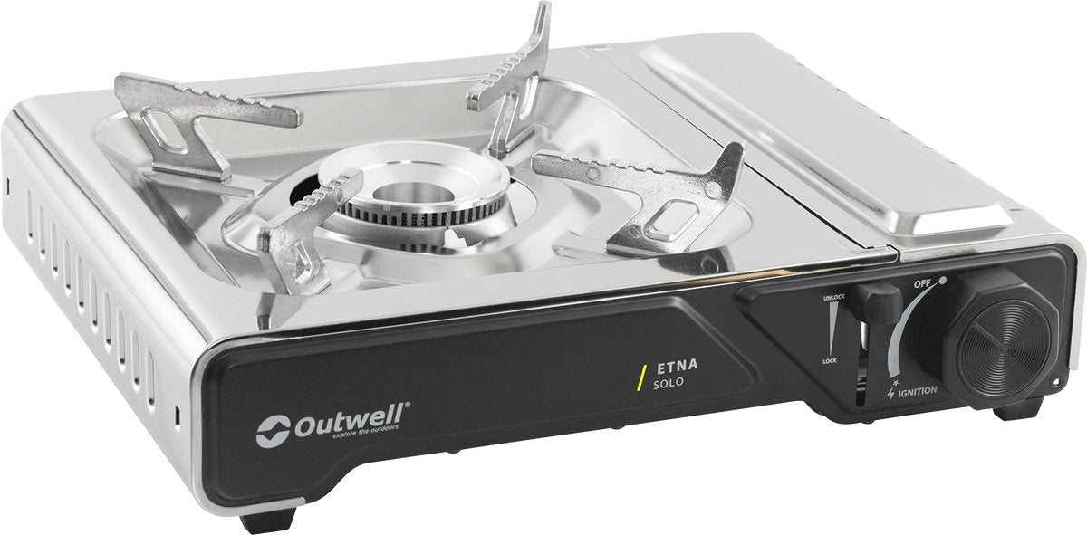 Outwell etna solo poêle réchaud de camping 2200 w avec étui 33 x 27 x 10 cm