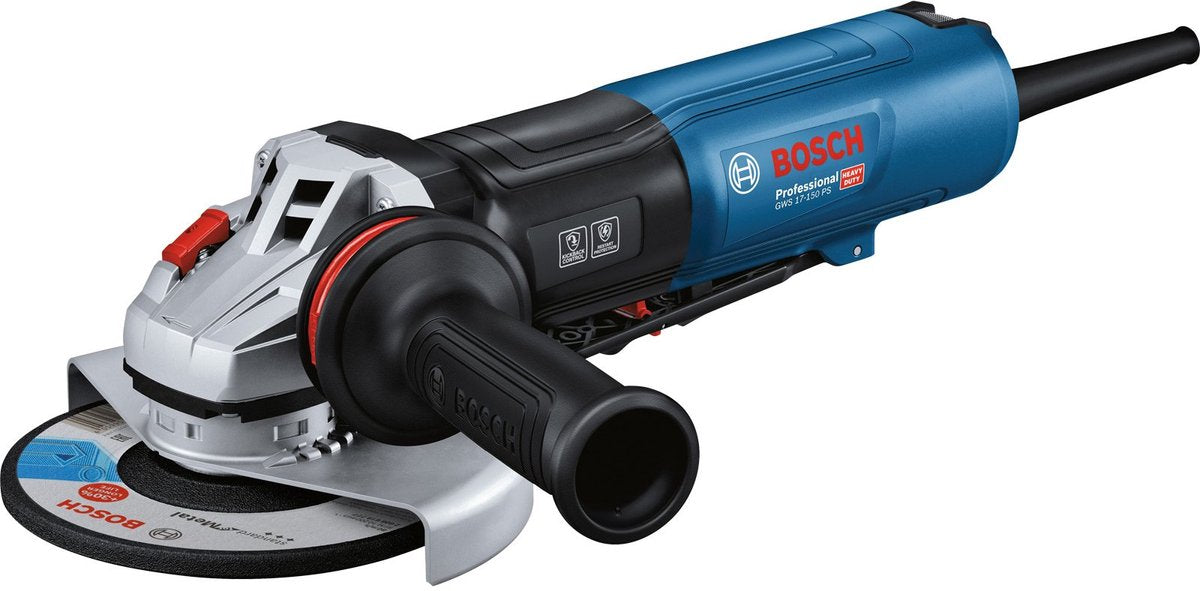 Meuleuse d'angle Bosch professional gws 17-150 ps 150mm 1700w - 06017d1600