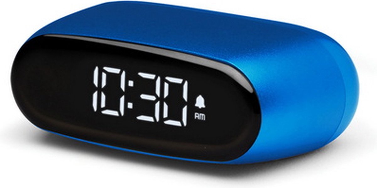 Réveil minute de poche design Lexon - bleu foncé