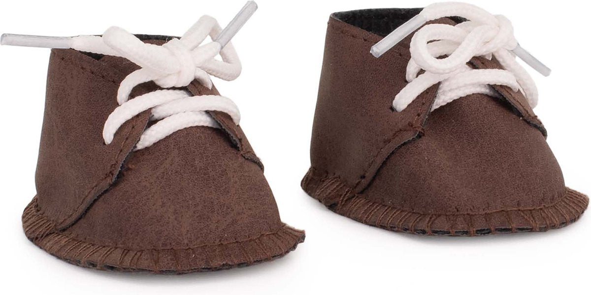 Miniland ml poppen : chaussures pour jeunes filles 32m, brun, 3+