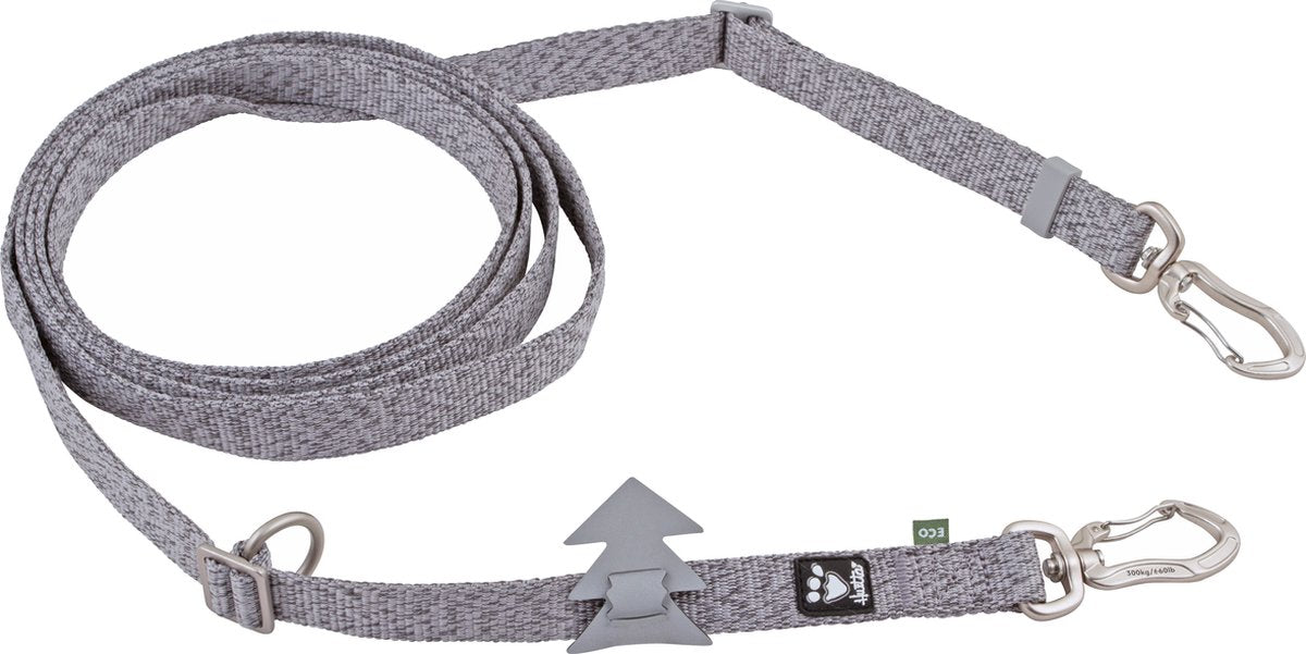 Hurtta verstelbare lange riem eco - blackberry - 2,0 100-300 cm