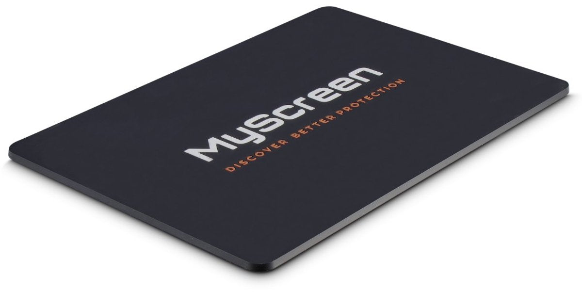 Myscreen Protector Cut utilise un tapis d'installation (a5)