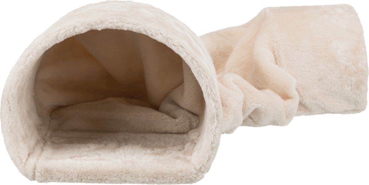 Trixie tunnel de jeu lapin cochon d'Inde en peluche beige