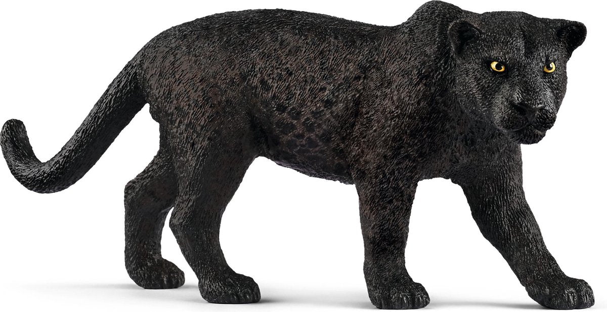 Schleich vie sauvage - panthère noire - figurine de jeu - jouets pour enfants pour garçons et filles - 3 à 8 ans - 14774