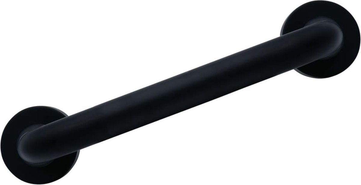 Support mural ridder 30 cm en aluminium noir