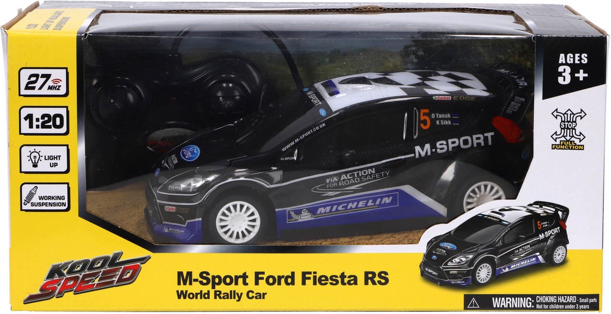 Kool Speed voiture radiocommandée Ford 1:20 M-Sport Fiesta RS WRC