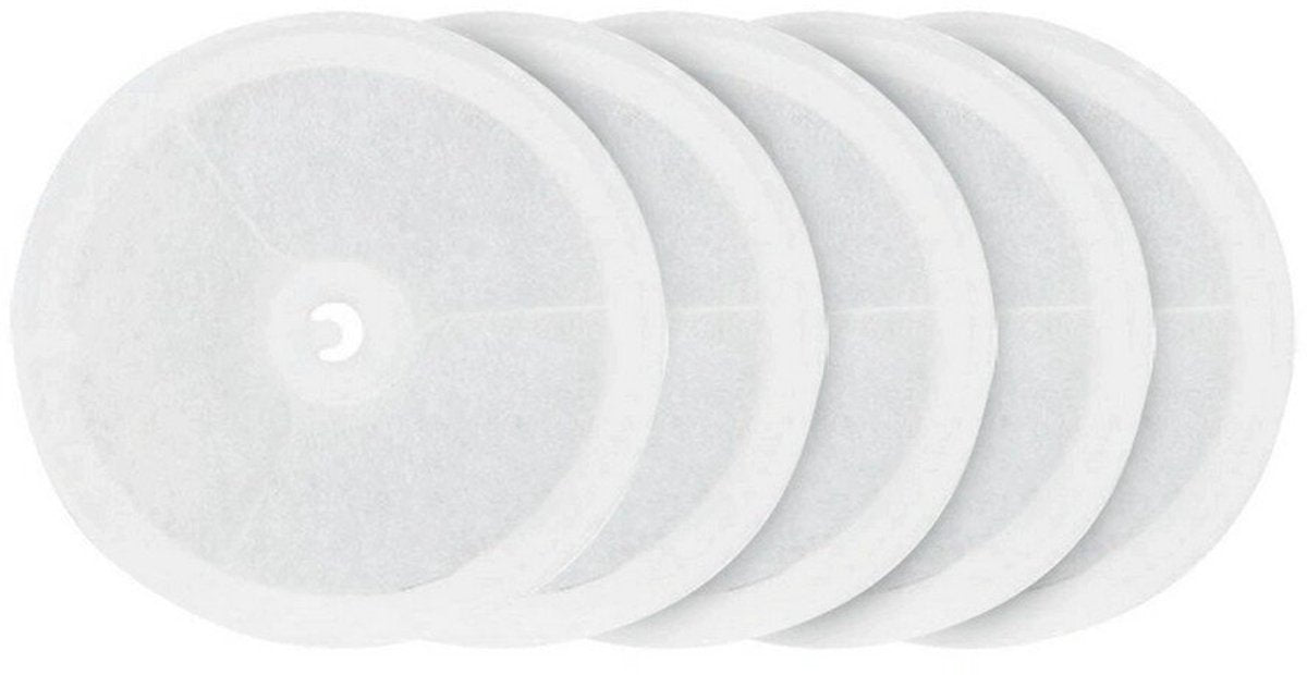 Petkit - filtres pour fontaines à eau - 5 pièces - santé animale - système de filtration multicouche