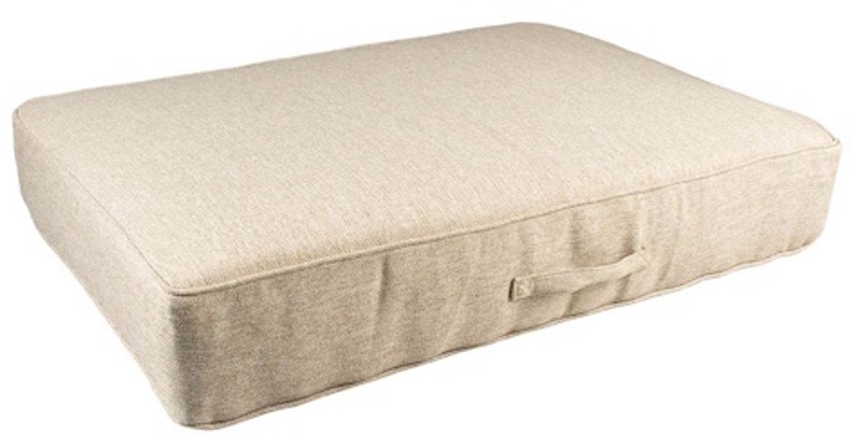 Duvo + matelas pour chien duratex beige xl-120x80x14cm