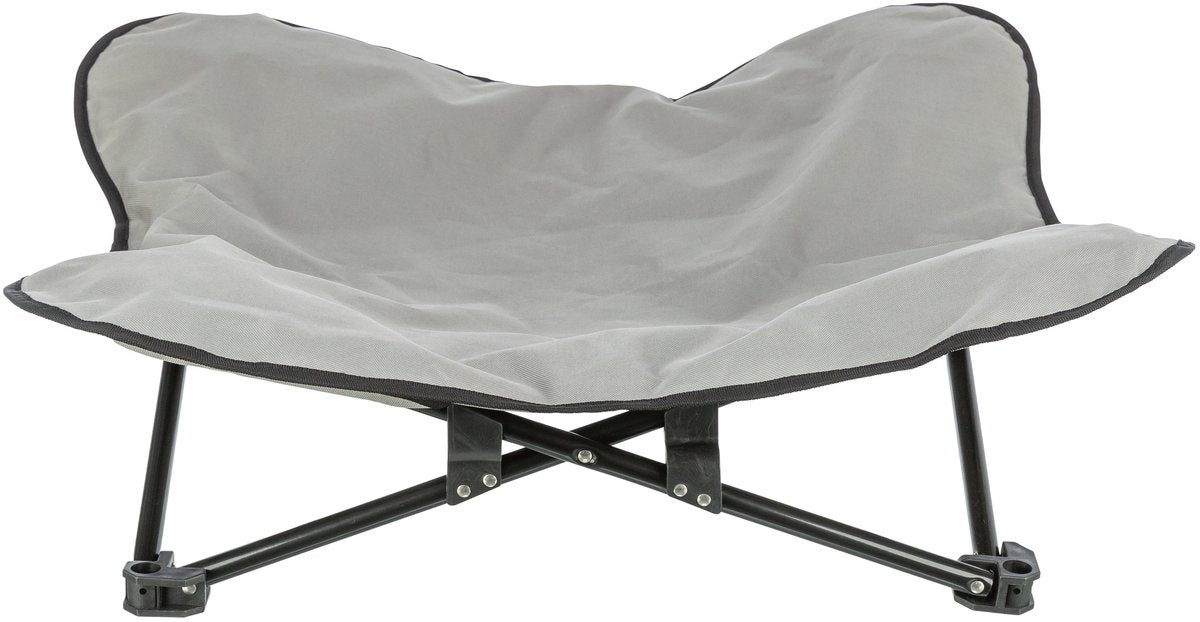 Trixie - civière pour chien - gris foncé noir - 88x88x32 cm