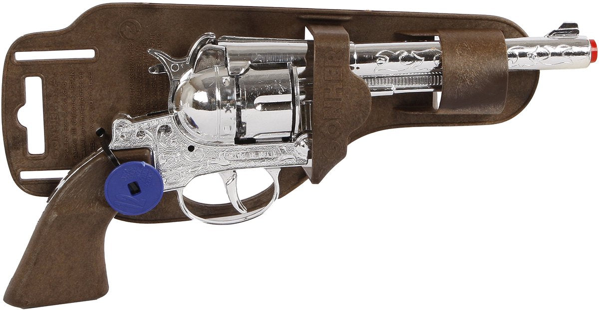 Revolver Gonher - pistolet jouet pour enfants et adultes - 12 coups