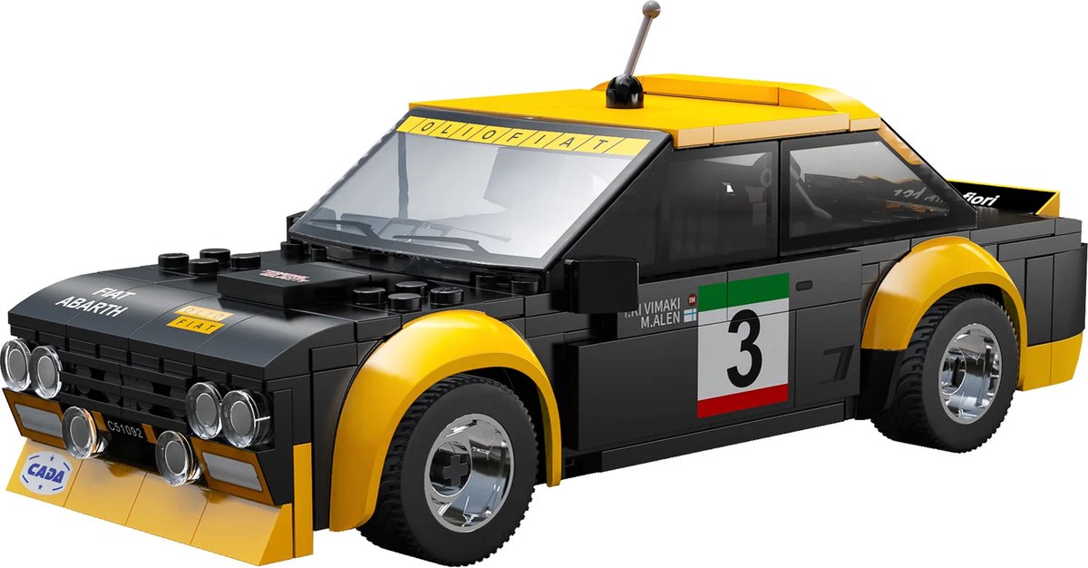 Cada | Châssis smart 1:20 - fiat abarth 131 216 pièces échelle 1:20
