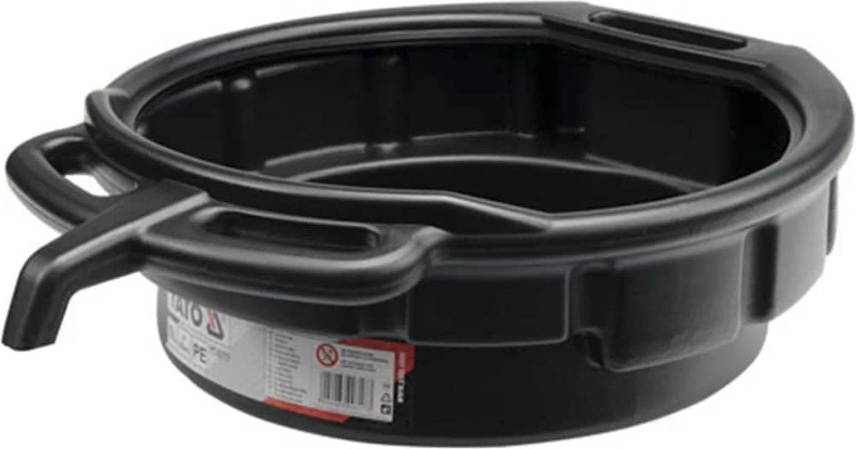 Yato yt-0717 - récipient de collecte d'huile - 15l - plastique - déplacement en toute sécurité