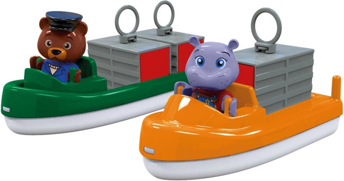 Aquaplay big - - bateau de transport de conteneurs - accessoires de piste aquatique