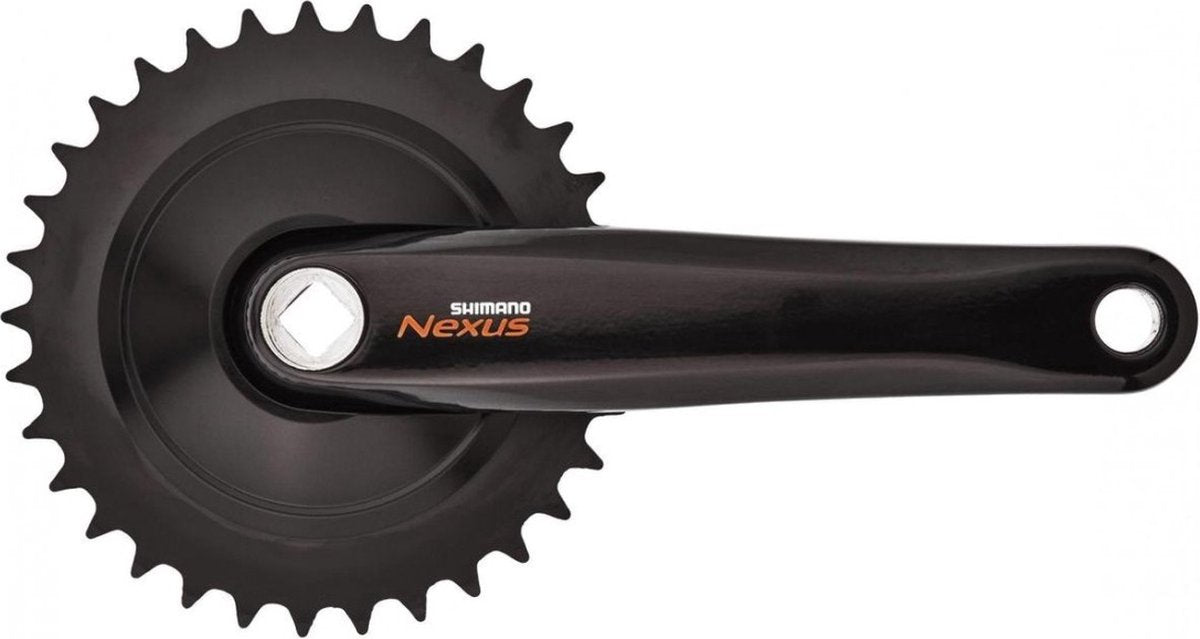 Shimano Crankkel 33T Nexus C6000 avec bras de manivelle de 170 mm - argent