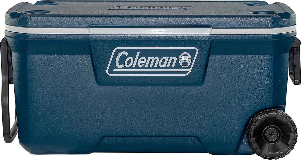 Glacière Coleman 100qt xtreme - 94 litres - roues - bleue