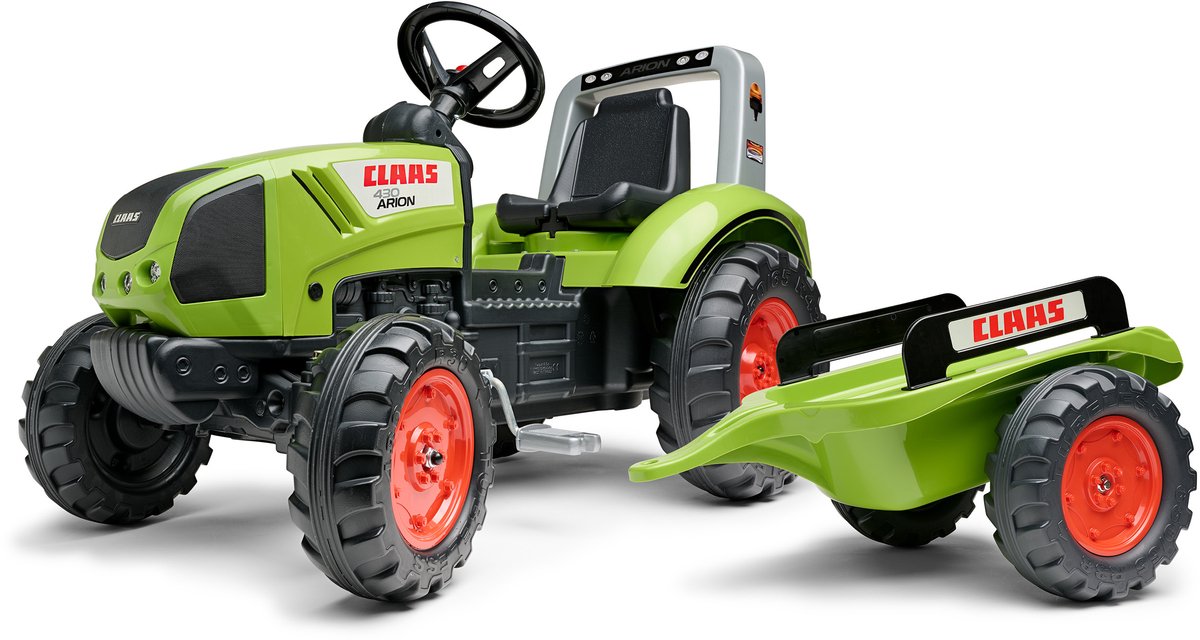 Falk Claas Arion 430 - garçons - vert - tracteur à pédales